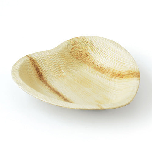 Areca Heart shaped plate