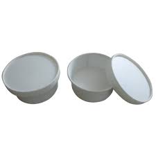 250 ml Bagasse Round Bowl with Lid