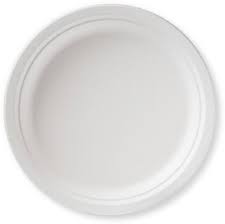 6 inch Bagasse Round Plate