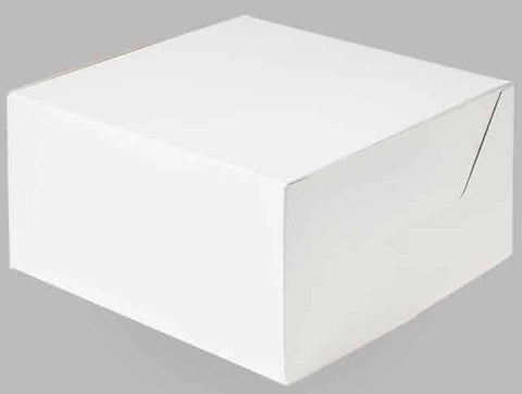 7 Inch Plain White Cake Box