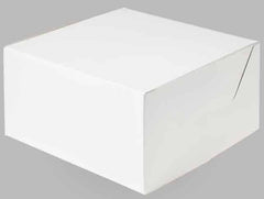 7 Inch Plain White Cake Box