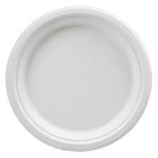 10 inch Corn Starch Round Plate