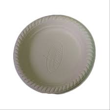 6 inch Corn Starch Round Plate