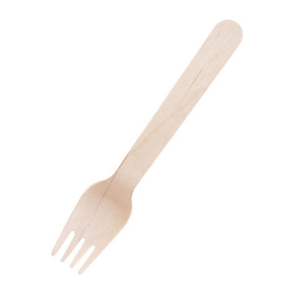 14 cm Wooden Fork