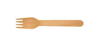 16 cm Wooden Fork